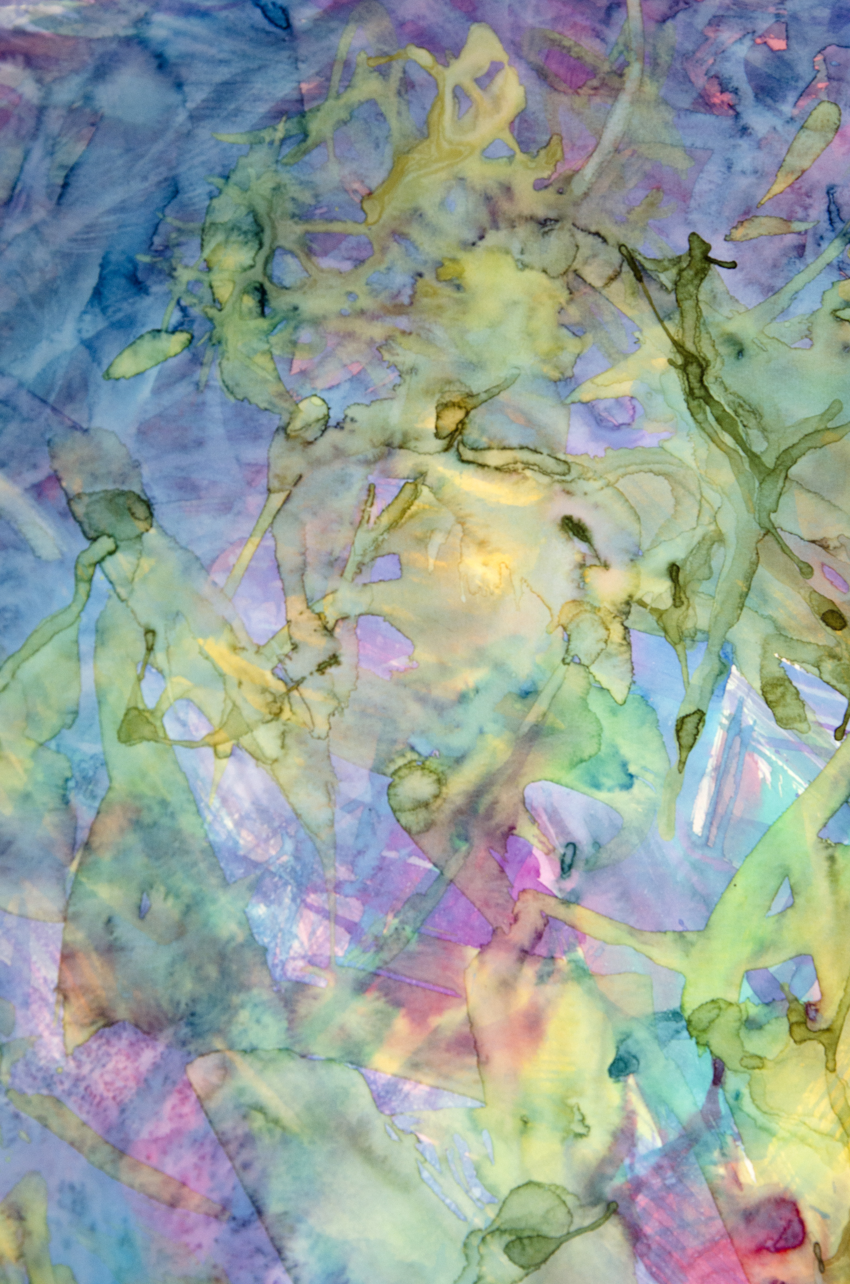 Abstract artwork by Rita Keri