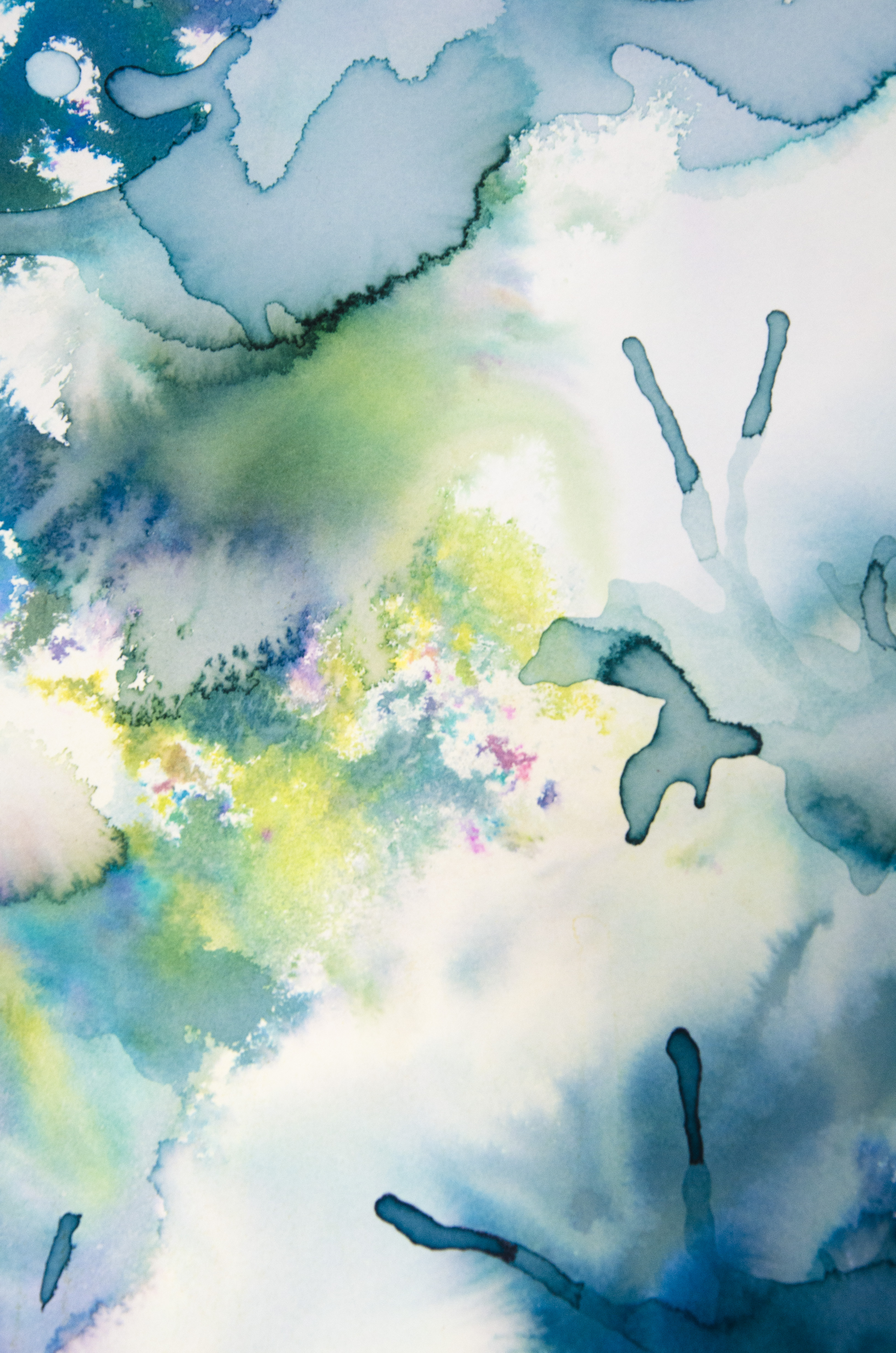 Abstract artwork by Rita Keri