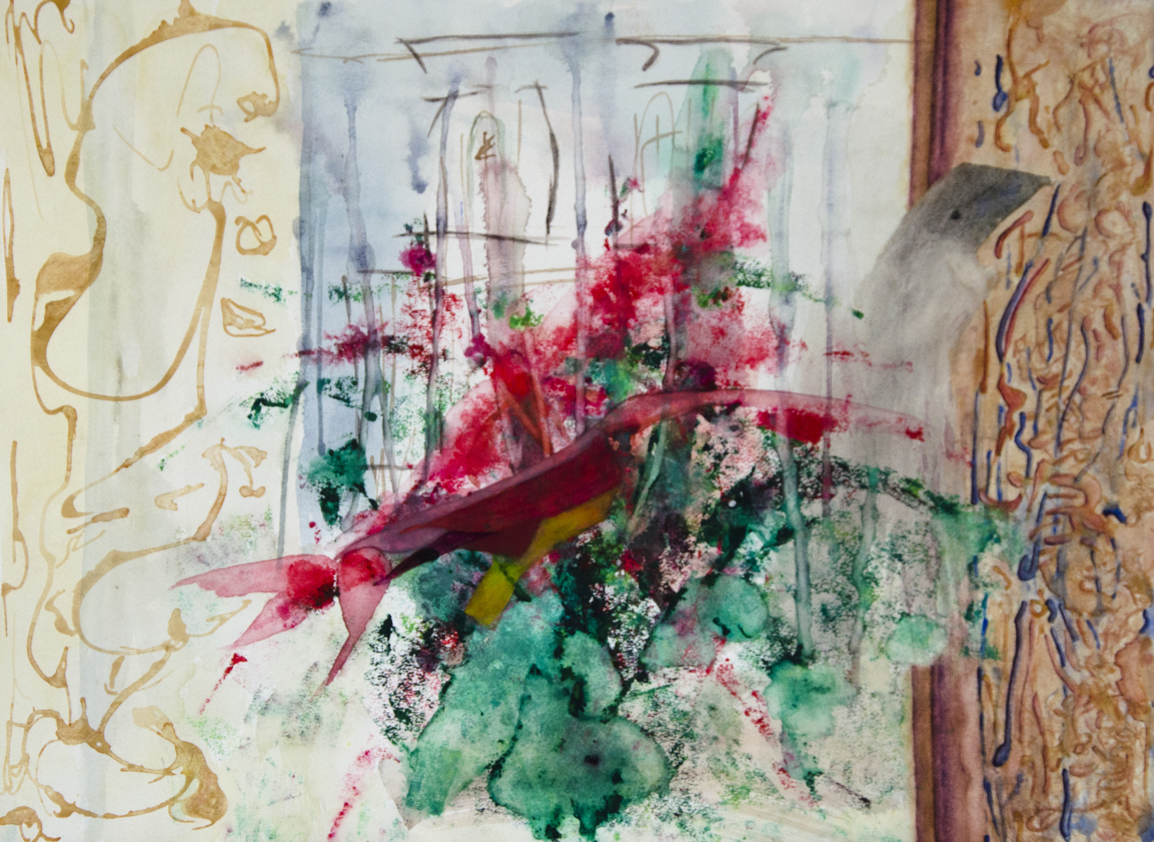 Abstract artwork by Rita Keri